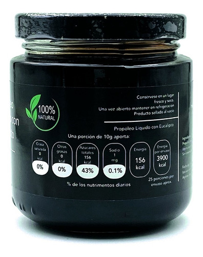 Imagen 2 de 5 de Propoleo Oaxaqueño Natural Concentrado Con Eucalipto 250g