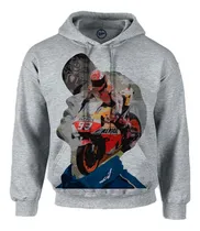 Comprar Sudadera Gris De Marc Marquez Moto Gp
