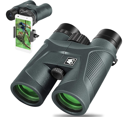 Binocular Sarblue, 10x42/lente Bak4 Fmc/negro