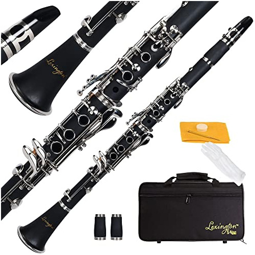 Clarinete Si Bemol Cl3041n Lexington 17 Teclas Y Boquil...