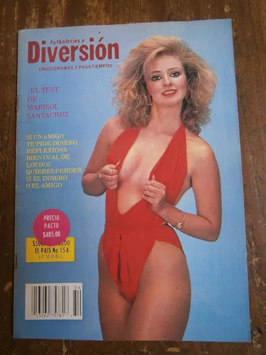comprar Marisol Santacruz Sexy Foto En Portada Revista Diversion 89