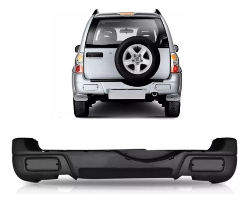 Parachoque Traseiro Chevrolet Tracker 2004 2005 2006 2007 08