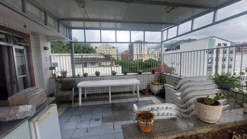 Linda Cobertura Linear, Casa No Alto... Com Área De Lazer Privativa, Piscina, Churrasqueirra, Cooktop. Ótimo Padrão, Bom Estado...