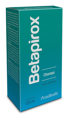 Betapirox Shampoo Capilar Anticaida Anticaspa  120ml