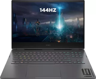 Laptop Gamer Hp Omen Amd Ryzen 7-6800h 16gb Memoria Nvidia Geforce Rtx 3060 512gb Ssd Pantalla 16.1 Color Mica Silver