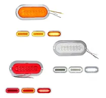 Comprar 1 Plafon 14 Led Ovalado Aro Plasma Gel 4 Funciones 12-24v F1