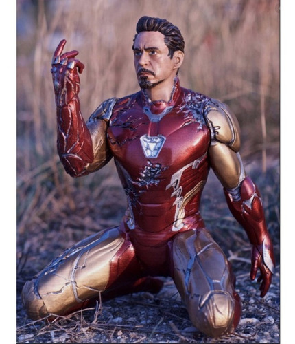 Iron Man Endgame Diorama Stl Para Impresion 3d 