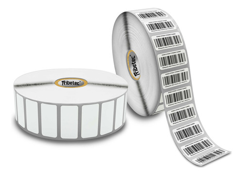 Etiqueta Térmica Directa 30x14 Mm Rollo 4,000 Pzs C1 Codigos Color Blanco Diseño Impreso No Aplica