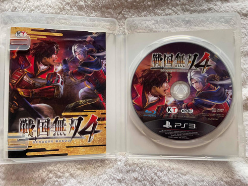 Ps3 Sengoku Musou 4 Original Japonês Usado Impecável