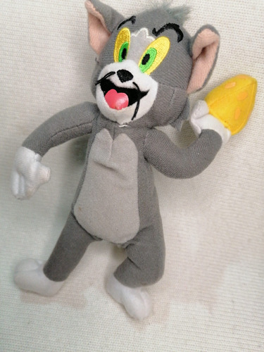 Imagen 3 de 8 de Peluche Original Gato Tom... Tom Y Jerry Hanna Barbera 17cm.