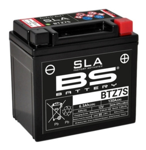 Batería Bs Ytz7-s, Yamaha Wr450f Drz400 