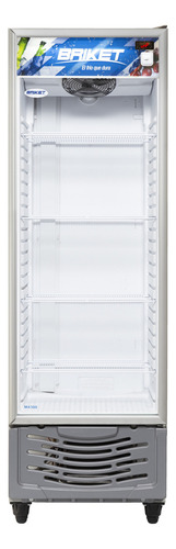 Freezer Exhibidor Vertical De Congelados Briket 4300 Bt