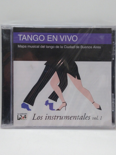 Los Instrumentales Vol.1 Tango En Vivo Cd Nuevo