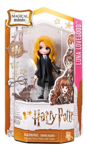 Harry Potter Boneca Amuletos Mágicos Luna Lovegood 7cm Sunny