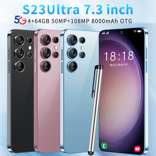 Smartphone S23ultra De 7,3 Pulgadas 4+64 Gb