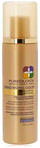 Champú Enjuague Pureology Nano Works Gold, 6.8 Onzas Líquida