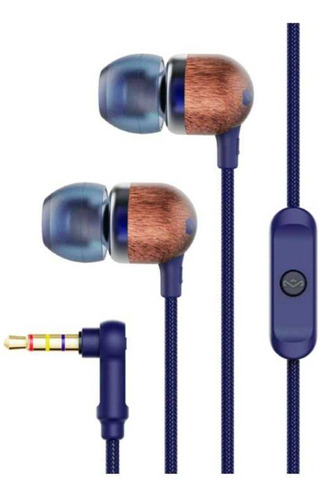 Auriculares In Ear House Of Marley  Cable Trenzado Con Mic