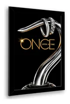 Comprar Quadro Decorativo Once Upon A Time Gancho Emoldurado 23x33cm