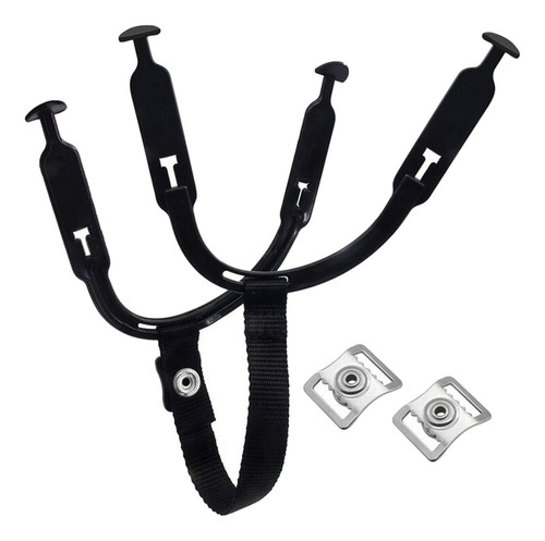 2 Correa Para La Barbilla Para Casco De Hockey, Suministros