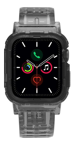 Correa Extensible Silicon Para Apple Watch 42mm