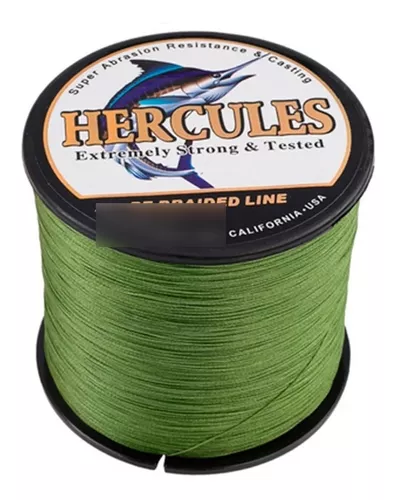 Linha Pesca Multifilamento 8 Fios Hercules 500 Metros