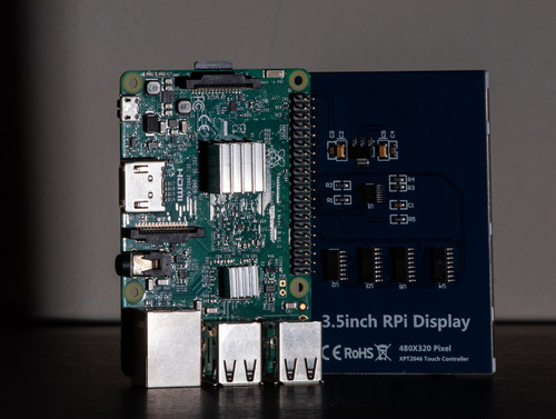 Raspberry Pi 3 Model B V1.2 + Pantalla Tactil 3.5inch 