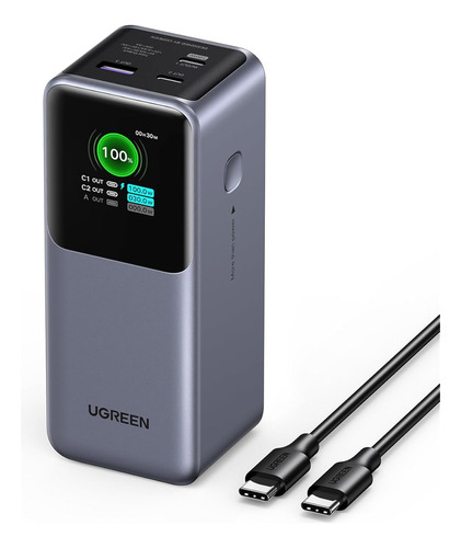 Ugreen Nexode Power Bank 20000mah 130w Cargador Portatil 72w