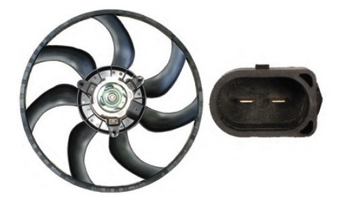 Electroventilador Volkswagen Gol Trend Voyage Saveiro Omer