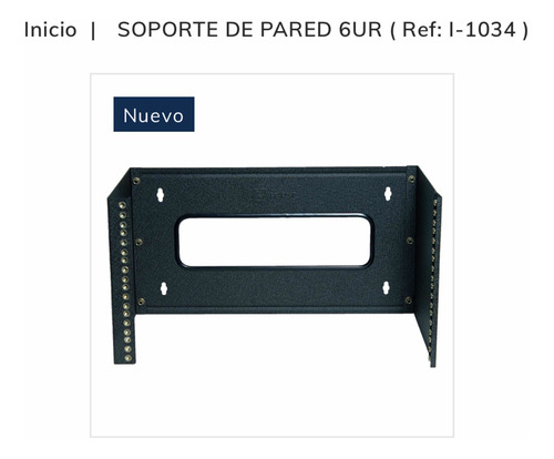 Imagen 1 de 1 de Soporte De Pared 6ur ( Ref: I-1034 ) 42$