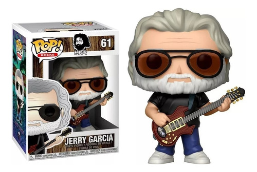 Funko Pop Rocks Jerry Garcia 61 Original! - Lanus