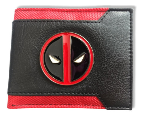 Cartera Deadpool Marvel Comics Roja Con Dije 