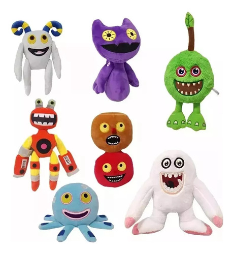 7 Juguetes De Peluche My Singing Monsters, Regalos De Año Nu