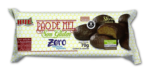 Biscoito Pão De Mel Diet Sem Glúten Sem Lactose Vegano