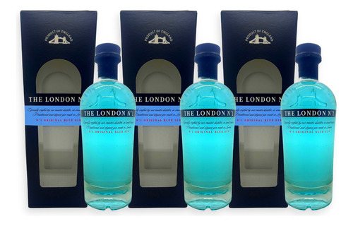 Gin The London N°1 Original Blue 700ml C/estuche Caja X3u