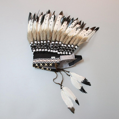Y Para Sombrero Indio, Tocado De Plumas, Tocado, Accesorios