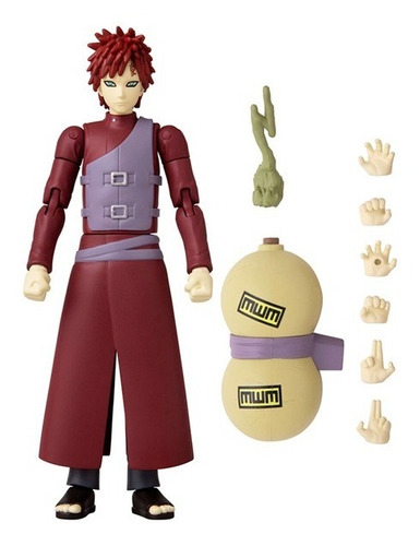 Naruto Shipuden Gaara: Juguetería Que Regalo.