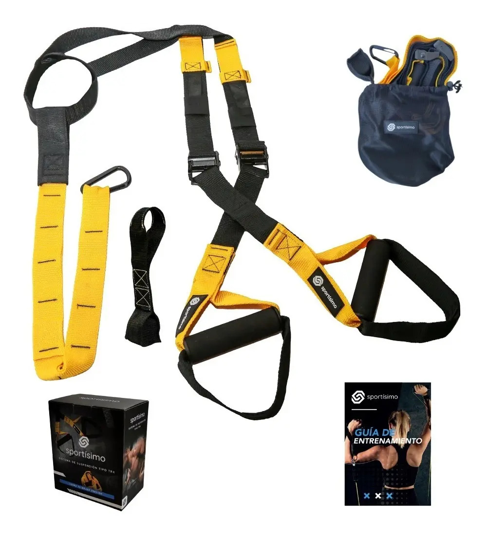 Sistema De Suspension Sportisimo Tipo Trx - Bandas Ejercicio