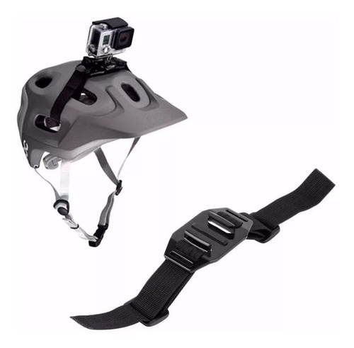 Suporte Cinta De Capacete Para Câmeras De Ação Gopro Sjcam