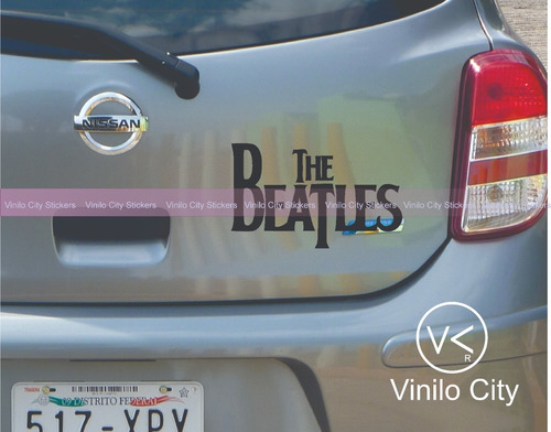 Sticker Calcomania Para Coche The Beatles