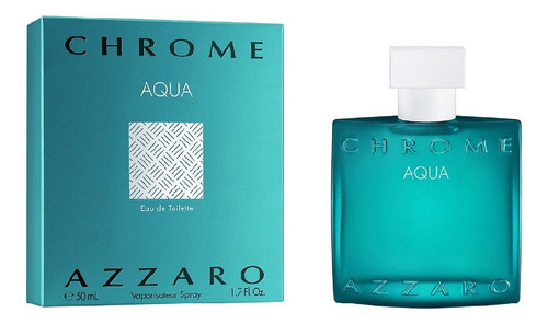 Azzaro Chrome Aqua 50 ml Para  Hombre  