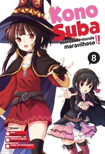 Konosuba: Abençoado Mundo Maravilhoso! - 08, de Akatsuki, Natsume. Editora Panini Brasil LTDA, capa mole em português, 2022