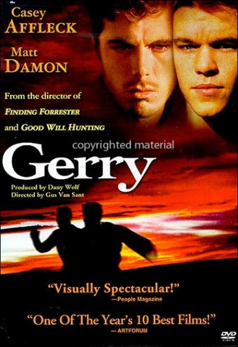 Dvd Importado. Gerry. Gus Van Sant