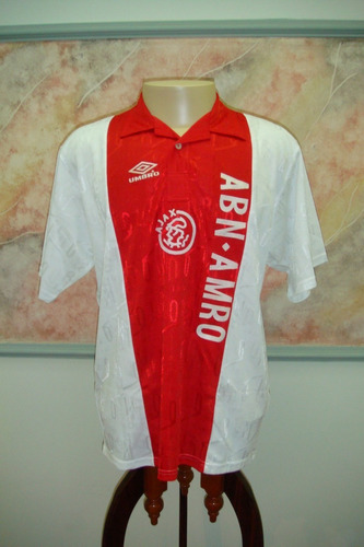 Camisa Futebol Ajax Amsterdam Holanda Umbro Usada 10