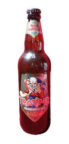 Imagen 1 de 7 de Cerveza Iron Maiden Trooper Botella Sellada Nueva
