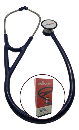 Estetoscopio Cardiologico Coronet Campana Doble Acero Inox.