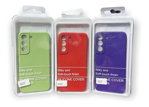 Silicone Case Samsung S22 Cover Funda