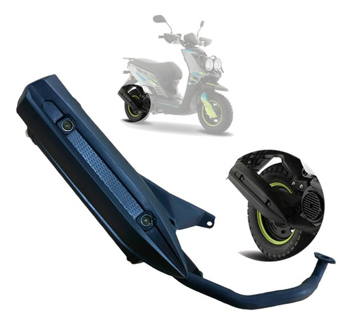 Escape Completo Motoneta Italika Ws150 Sport 17-24