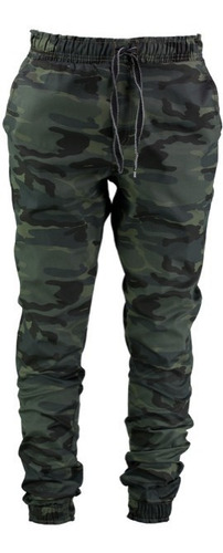 Calça Masculina Jogger Preta Jeans Com Lycra