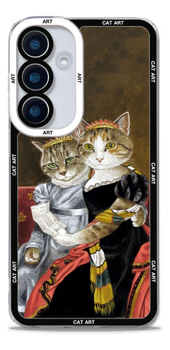Funda De Teléfono Famous Paintings And Cat Art Para Samsung Galaxy S25 Ultra S24 Plus S22 S23 Fe S21 A55 A54 5g A15
