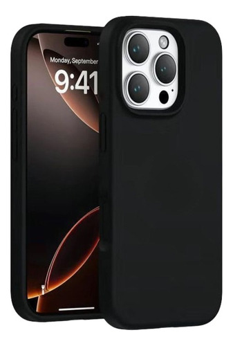 . Case Use A Capa De Silicone Líquido Macio Rudo Para iPhone